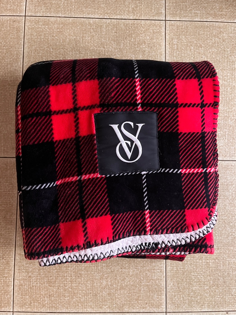 Victoria Secret Plaid Blanket